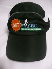 Get In Gear Hat Adjustable Black Orange Pre-Owned HT94+122