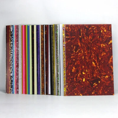 FLEOR Battipenna Chitarra Elettrica Foglio Materiale Vuoto Fai da Te Piastra Graffio 430x290mm