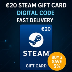 Steam wallet gift card - same day delivery - Buy 2 only €38 - Bild 1 von 1