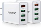  4 Ports USB-AC Home Charger Power Adapters