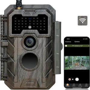 E7 WiFi Trail 32MP 1296P Phone App 100ft Night Vision Wildlife Deer Camera - Picture 1 of 12