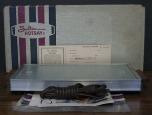 Salton Hotray H110 Electric Hot Tray with Box - Looks Barely Used - 1958 Vintage - Picture 1 of 10