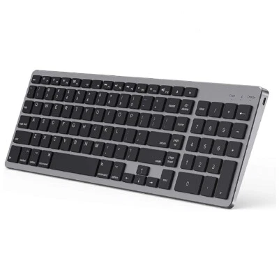 Keyboard For OS Macbook Imac Mac bluetooth Wireless Compatible w/ WINDOWS Androd - Image 1 of 4