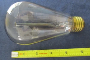 Vintage Antique Glass Tip GE Mazda 60w 120 volts Light Bulb Working - Picture 1 of 4