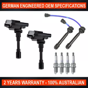 Ignition Coils, Leads & Spark Plug Pack for Suzuki Ignis Liana Swift Sport - Picture 1 of 5