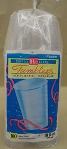 Comet Crystal Clear Tumbler Cups - Picture 1 of 1