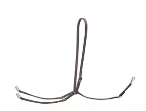 Weaver Nylon Running Martingale Horse Tack Brown - Picture 1 of 1