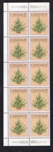 Canada 1981 Christmas Tree 1781, MNH left pane of 10, sc#900 - Picture 1 of 1