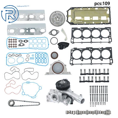 Kit de elevadores MDS kit de cadena de distribución árbol de levas para Dodge Ram 1500 2009-2019 5,7 L Hemi Foto 1 de 4