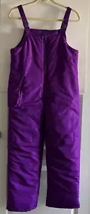 London Fog Kinder Skilatzhose Large 14-16 lila Overall Snowboard Schneehose Mädchen - Bild 1 von 11