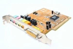 A-8738-6C 5.1 6-Channel Sound-Karte Computer PCI Audio-Card Game/Midi-Port - Afbeelding 1 van 1