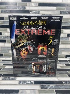 🥷⚔️⚠️Brand NEW⚠️Sonny Chiba Martial Arts Extreme 5 VHS Pack Collector Series 🥷 - Picture 1 of 7