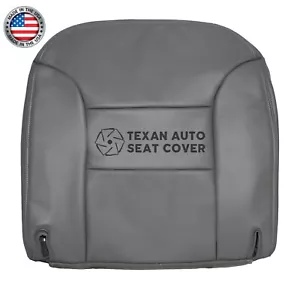 For 1995 to 1999 GMC Suburban 4X4 Passenger Side Bottom Leather Seat Cover Gray - Bild 1 von 9