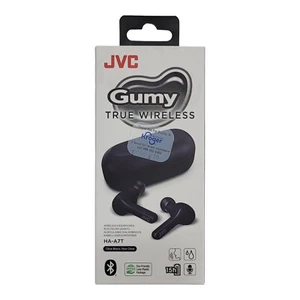 JVC Gumy True Wireless Earbuds Headphones HA-A7T Black - Picture 1 of 4