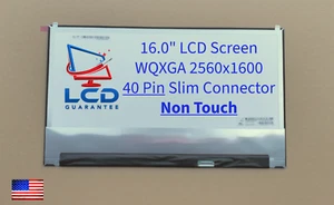 LG Gram 16Z90S-G.AAB5U1 16" Non-Touch IPS WQXGA Replacement LCD Screen Panel - Picture 1 of 5