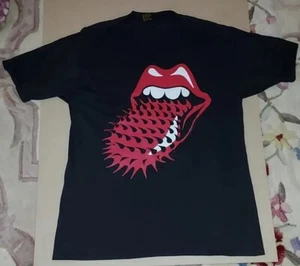 Vintage Rolling Stones Voodoo Lounge World Tour 94-95 T-Shirt XL Spiked Tongue! - Picture 1 of 7