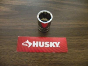 NEW.. HUSKY SOCKET 1/2" Dr Drive Metric mm - Shallow 12 Point Pt 12pt - Any Size - Picture 1 of 2