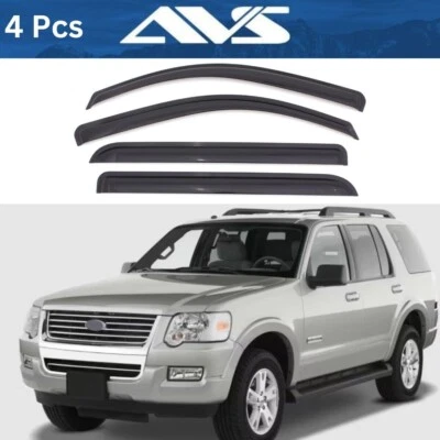 AVS Vent Visors Window Deflectors Rain Guards For Ford Explorer 2002-2010 Foto 1 de 4