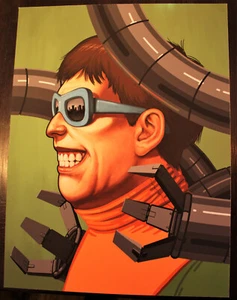 Mike Mitchell Mondo (12X16") Artist Proof Print DR. Octopus - Bild 1 von 2