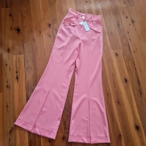 Women's size 6 'SHEIKE' Gorgeous pink high rise boulevard pant - BNWT RRP$130 - Picture 1 of 5
