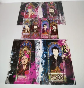 Duran Duran 5er Set Weihnachtskarten mit Umschlägen 2012 NEU UNBENUTZT RAR - Bild 1 von 8