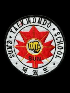 Vintage Sun’s Taekwondo School Toronto Patch Ontario Canada - Bild 1 von 1