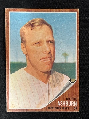 1962 TOPPS #213 RICHIE ASHBURN - EX - Multiple Pictures - Image 1 of 4