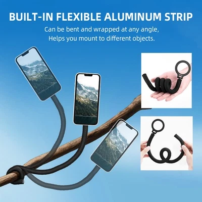 Magnetic Cell Phone Holder Sport Vlog Accessory for iPhone Samsung Huawei Phones - Image 1 of 4