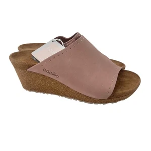 Birkenstock Papillio Namica Rivet Womens Wedge Heel Sandal 49 - Picture 1 of 6