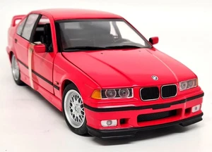 UT 1/18 BMW 318 is 1996 e36 Saloon Red Diecast Scale Model Car - Picture 1 of 13