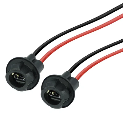 2x W5W T10 Stecker Fassung Standlicht Parklicht Sockel Glassockel Stecksockel - Bild 1 von 4