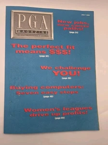 PGA MAGAZINE THE GOLF PROFESSIONAL'S JOURNAL JULY 1995 - Bild 1 von 16
