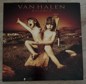 Van Halen Balance Promotional Poster Flat 12 X 12 2-sided - Picture 1 of 3