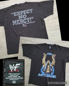 Vintage 90s WWF Stone Cold Steve Austin 100% Pure Rattlesnake T-shirt Sz 2XL USA - Picture 1 of 14