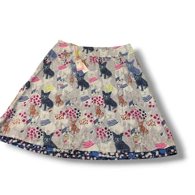 Dotty Dog Reversable Cotton Skirt, New With Labels, Size 14, FI - Image 1 of 4