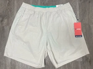 Birddogs Shorts Men's 2XL Beige Built In Liner Elastic Waistband Khaki 7” inseam - Picture 1 of 15