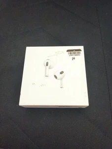 Casque intra-auriculaire sans fil Apple AirPods 3ème génération blanc neuf scellé - Photo 1 sur 2