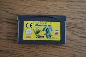 NINTENDO GAME BOY ADVANCE GAME CARTRIDGE MONSTERS INC. - Picture 1 of 2