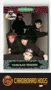 1991 Pro Set Yo! MTV Raps #96 Young Black Teenagers - Picture 1 of 2