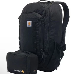Mochila Carhartt Cargo Series 25L y mochila negra refrigeradora de 3 latas - Imagen 1 de 4