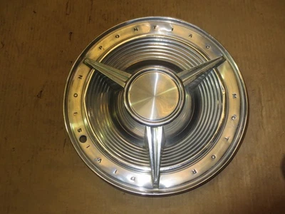 Pontiac Bonneville 1962 62 tapacubos llanta tapacubos 14" spinner usado Y7 OE Foto 1 de 4