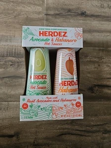 Herdez Avocado & Habanero salse calde bottiglia da 2 bicchieri 12 once ciascuna - Foto 1 di 2