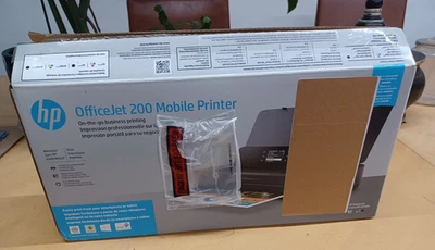 NEW OPEN BOX HP OFFICEJET 200 MOBILE PRINTER SDGOB-1601-01 - Image 1 of 4