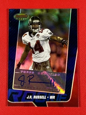 2005 Bowman's Best Rookie J.R. Russell #144 Blue /299 (AU, RC) - Image 1 of 2