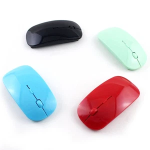  3pcs Ultra Thin Slim Mini 2.4GHz 1200 DPI USB Wireless Optical Mouse Mice - Picture 1 of 12