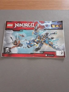 Lego Ninjago Jays Elementardrache Anleitung Bauanleitung Teil 2 Set 70602 - Bild 1 von 5