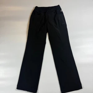 Cherokee Scrubs Sweatpants Women's XS Black Stretch Athletic Fit Elastic Waist - Picture 1 of 7