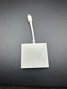 Adaptateur HDMI multiport AV numérique Apple USB-C vers MUF82AM/A authentique A2119 OEM - Photo 1/5