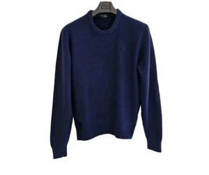 Hackett Men's Navy 100% All Lambswool Crew Neck Pullover Jumper. Size Medium. - Picture 1 of 14