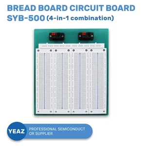 ​​1Pcs Risym Breadboard Combo 4x240x200x8.5mm SYB-500 for Circuit Prototyping​​ - Picture 1 of 6